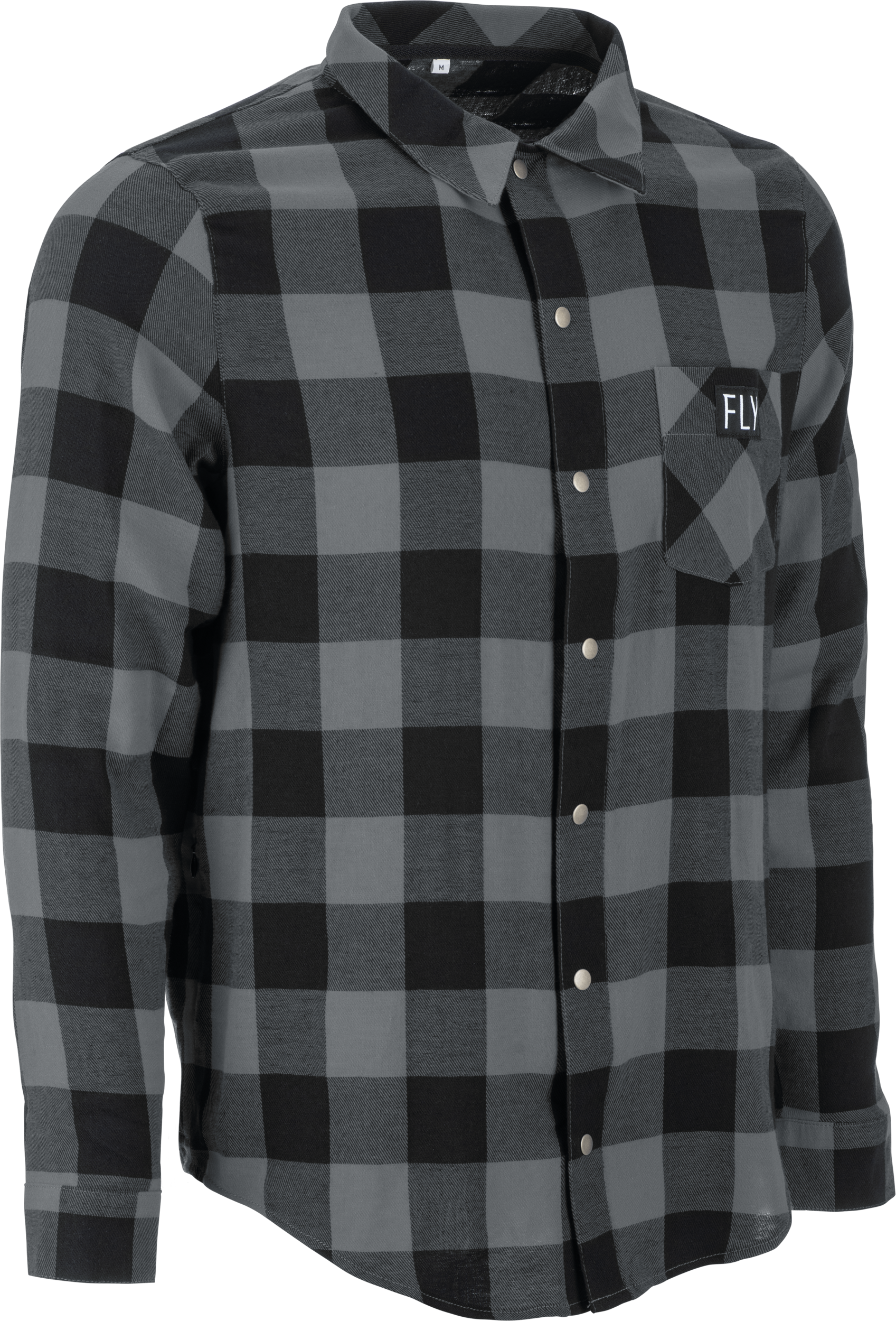Fly Racing Fly Tek Flannel Black/Grey Sm 354-6390S