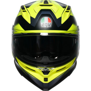 AGV Hlmt K7 Glimpse Mt Bk/Yl 2x 2118399004-006-XXL