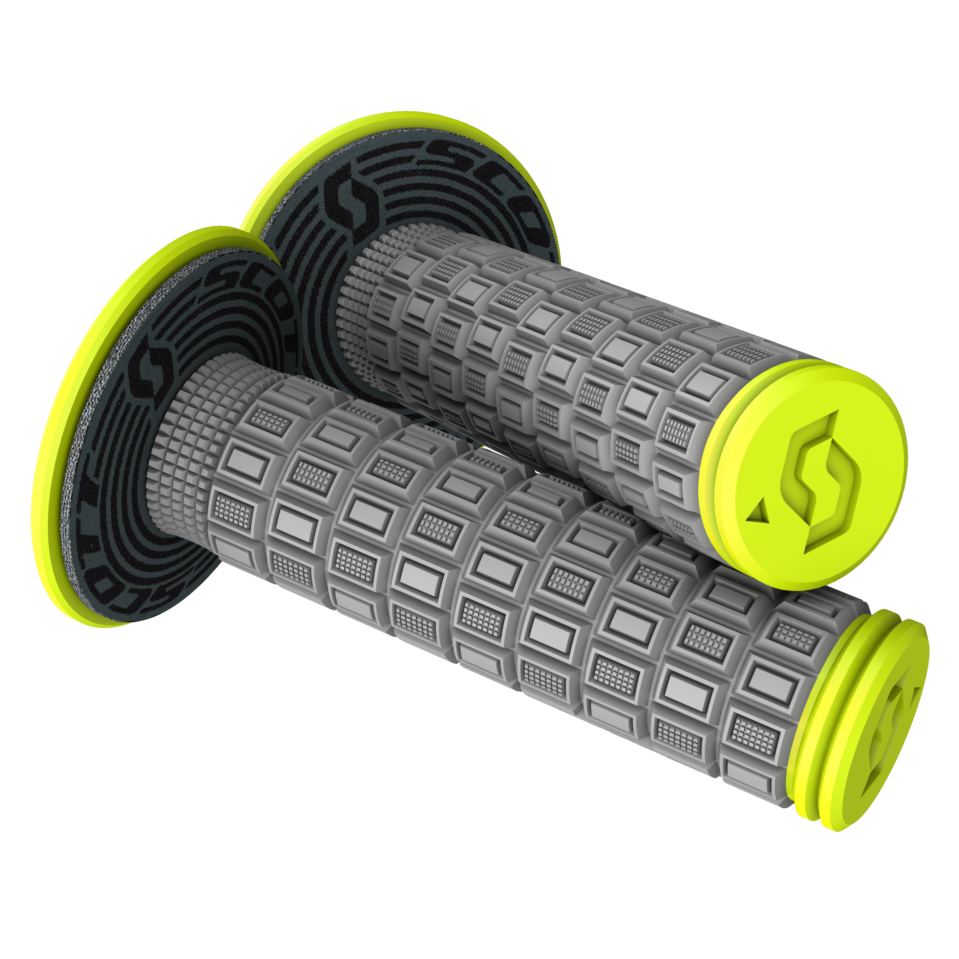 SCOTT Grips - Mellow - Gray/Yellow 269305-5776