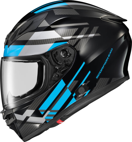 Exo-R430 Full-Face Helmet Paradox Light Blue 2x