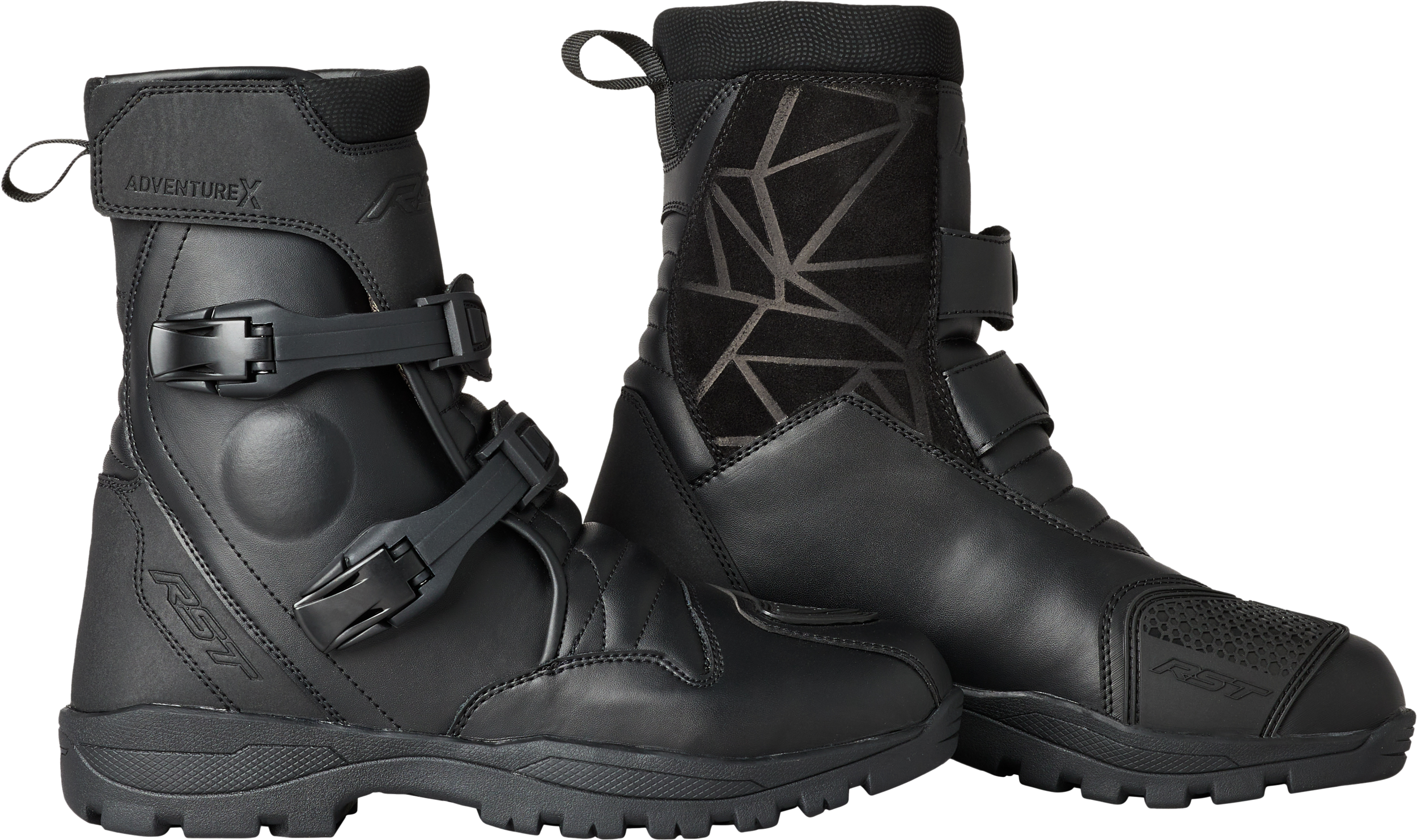 RST Adventure-X Mid Ce Boot Black Waterproof Sz 14 556-3188048