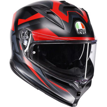 AGV Helmet K7 Glimpse Matte Black/Red Xl 2118399004-015-XL