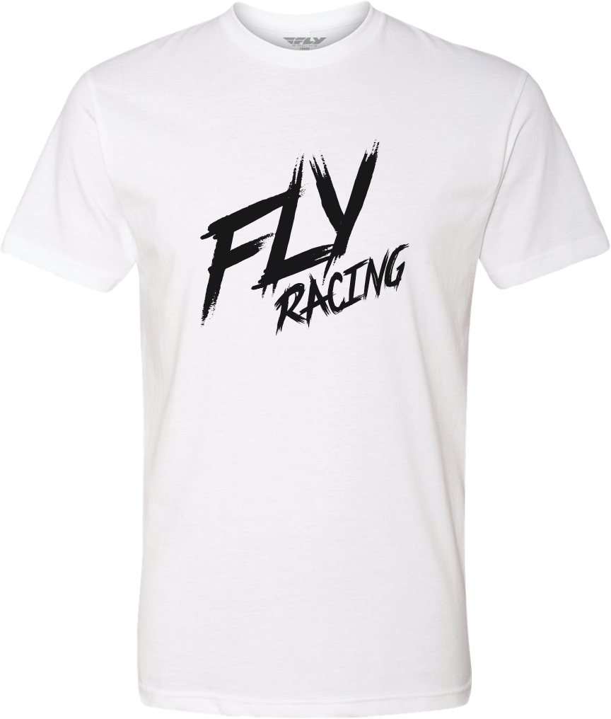 Fly Racing Fly Brawl Tee White 2x 352-00242X