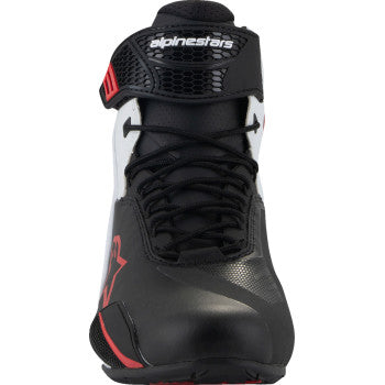 ALPINESTARS Faster-4 Shoes - Black/White/Red - US 7 2510425-123-7