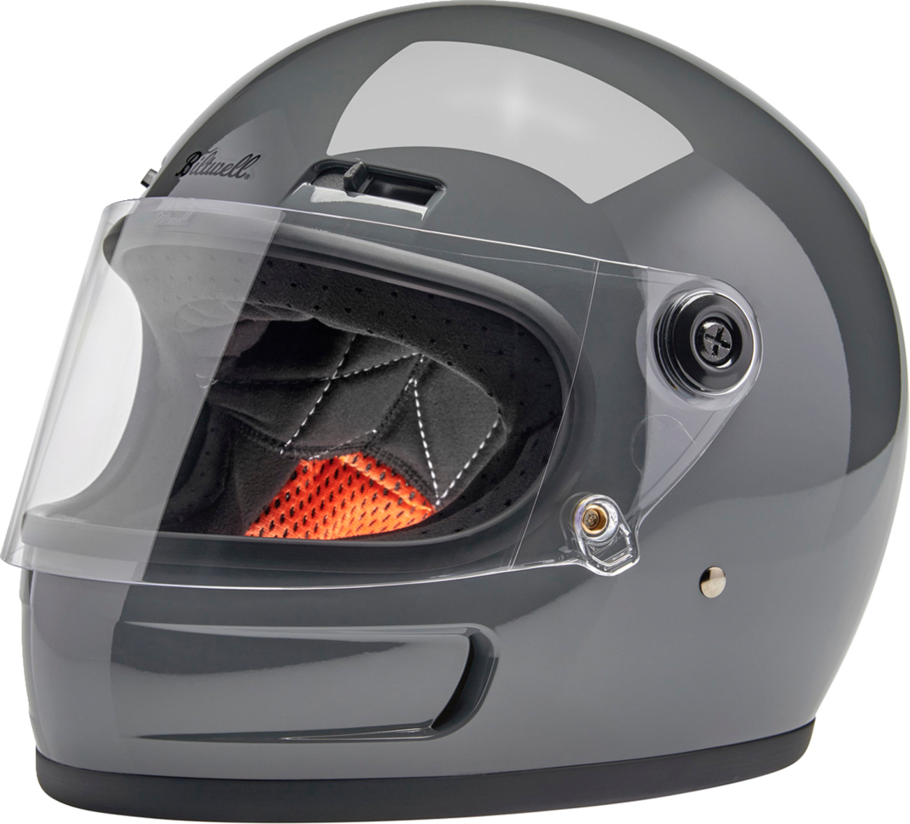 BILTWELL Gringo SV Helmet - Gloss Storm Gray - XS 1006-109-501