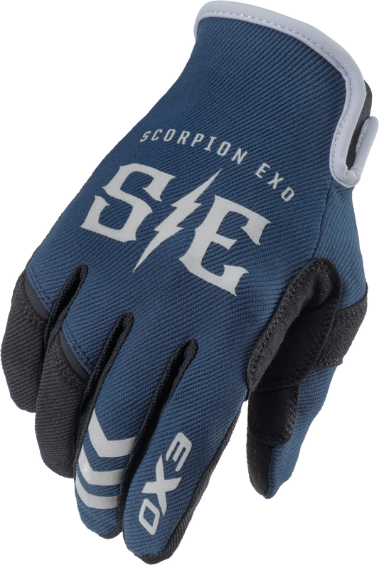 Air-Stretch Gloves Charge Blue/Grey 2x