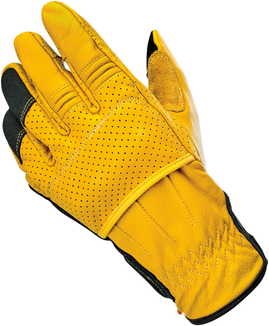 BILTWELL Borrego Gloves - Gold/Black - 2XL 1506-0701-306