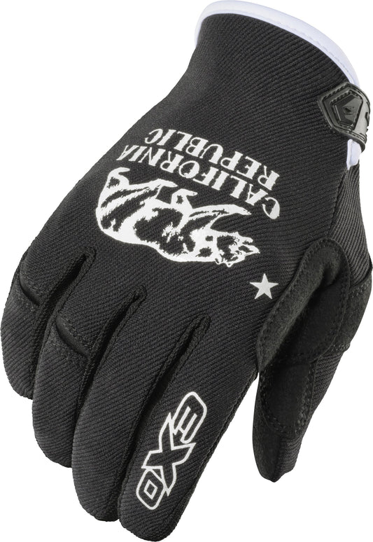 Moto-Flex Gloves Golden State Black/White Xl