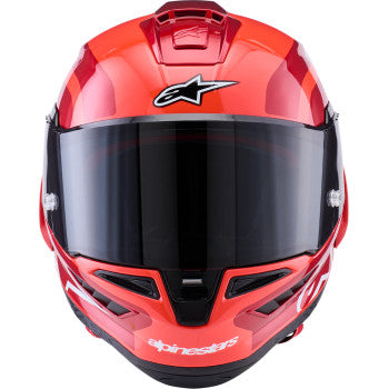ALPINESTARS  Supretech R10 Helmet - 22.06 - Arius - Gloss - Black/White/Double Red - XL  8203926-1683-XL