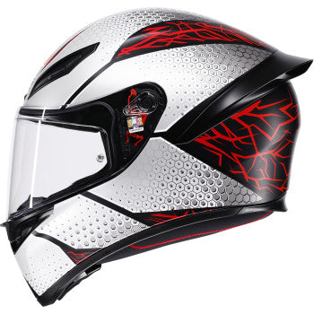 AGV Helmet K1 S Speedarmor Matt Black/Grey/Red Xl 2118394018-073-XL