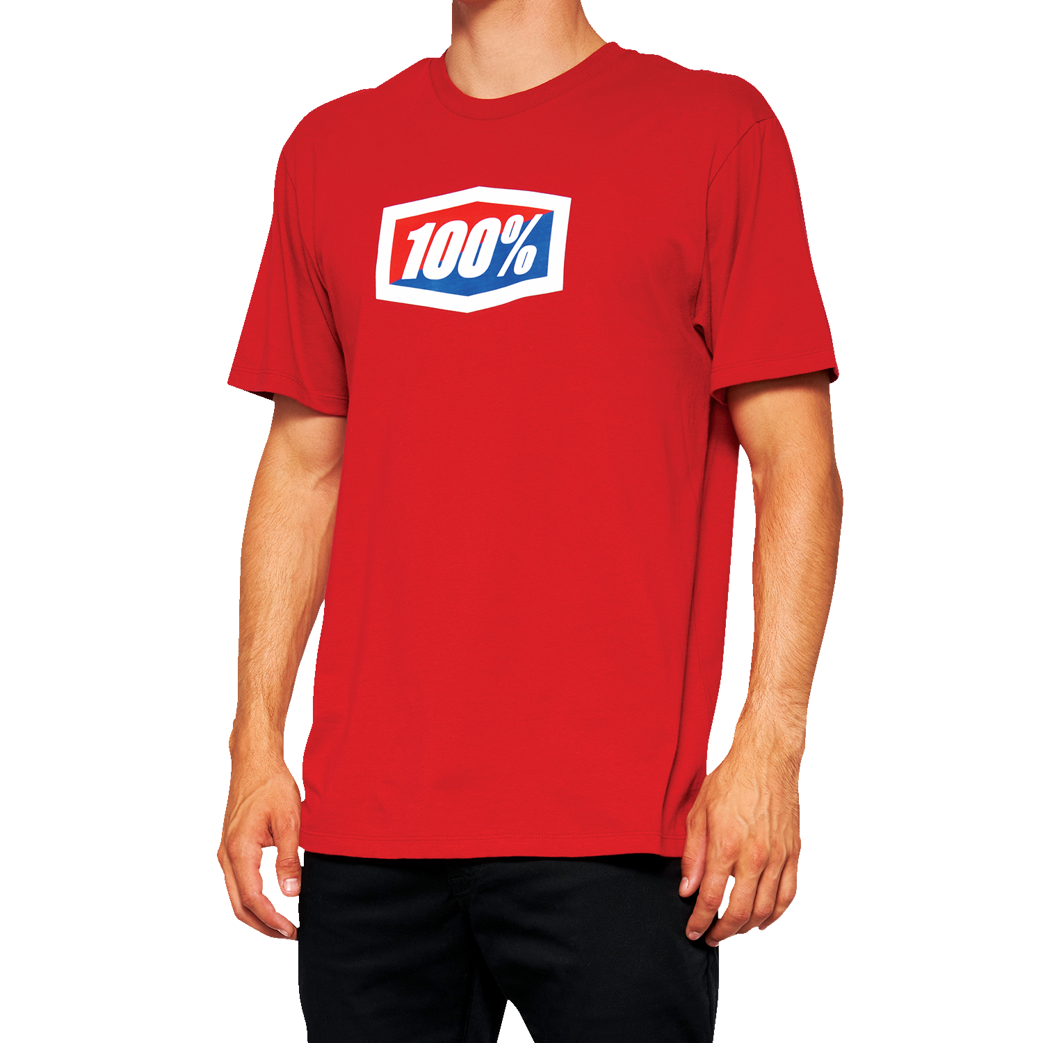 100% Official T-Shirt - Red - Large 20000-00012