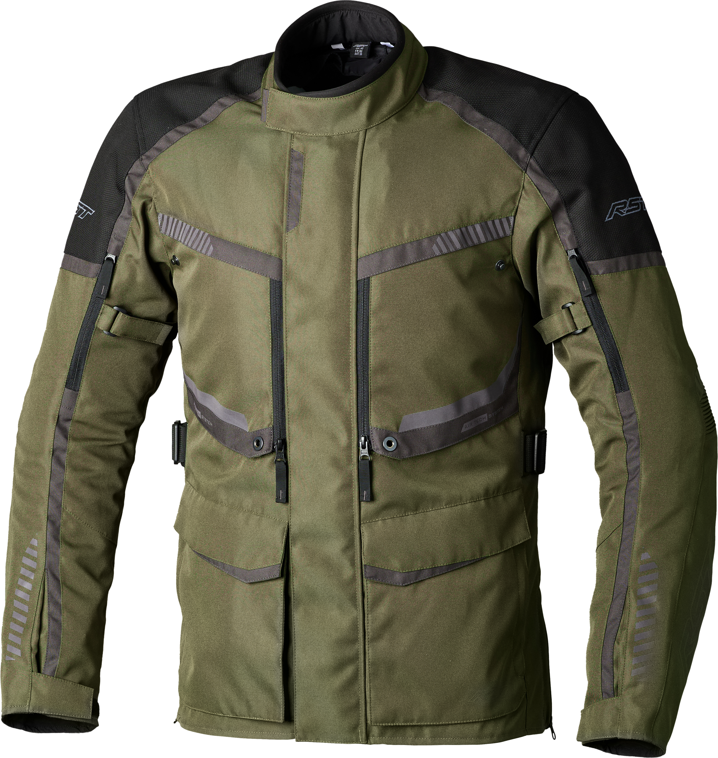 RST Maverick Evo Ce Jacket Khaki/Grey Textile Lg 556-3198144
