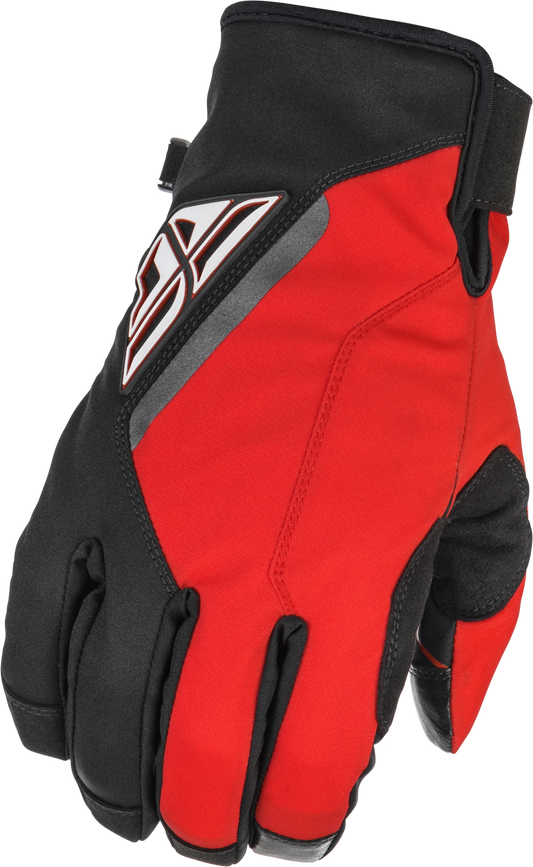 Fly Racing Title Gloves Black/Red Sz 11 371-05311