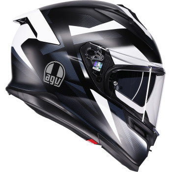 AGV Helmet K7 Glimpse Matte Black/White Sm 2118399004-016-S