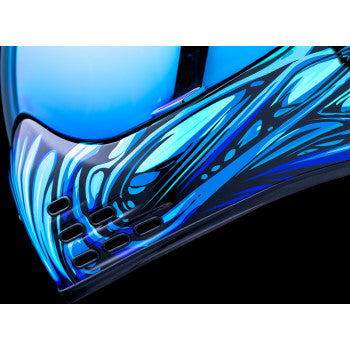 ICON Domain™ Helmet - Nouveau - Blue - Medium 0101-18532