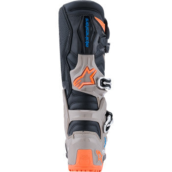 ALPINESTARS Tech 7 Enduro Boots - Black/Warm Gray/Fluorescent Orange - US 13 2010426-1562-13