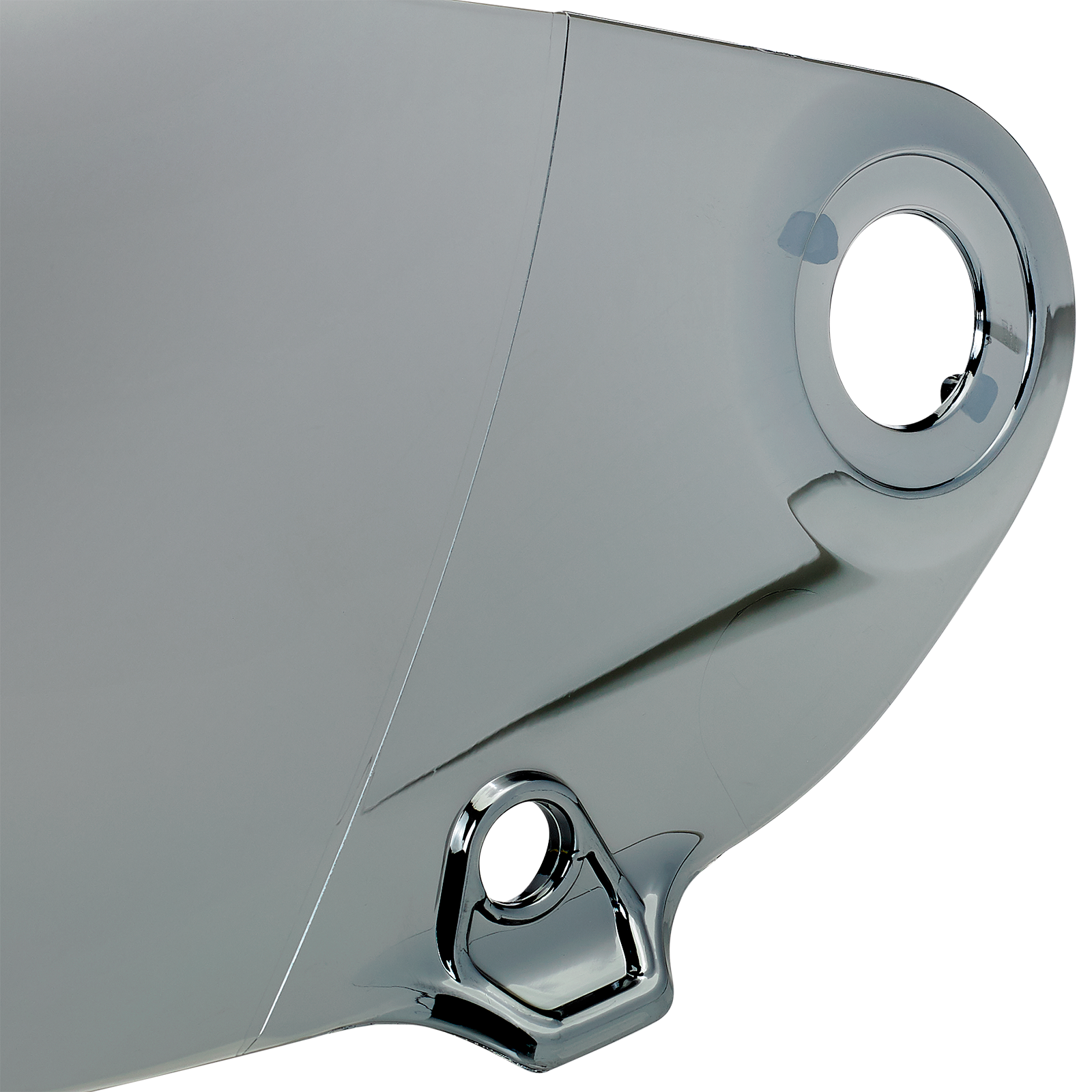BILTWELL Lane Splitter Gen 2 Shield - Chrome Mirror 1112-221