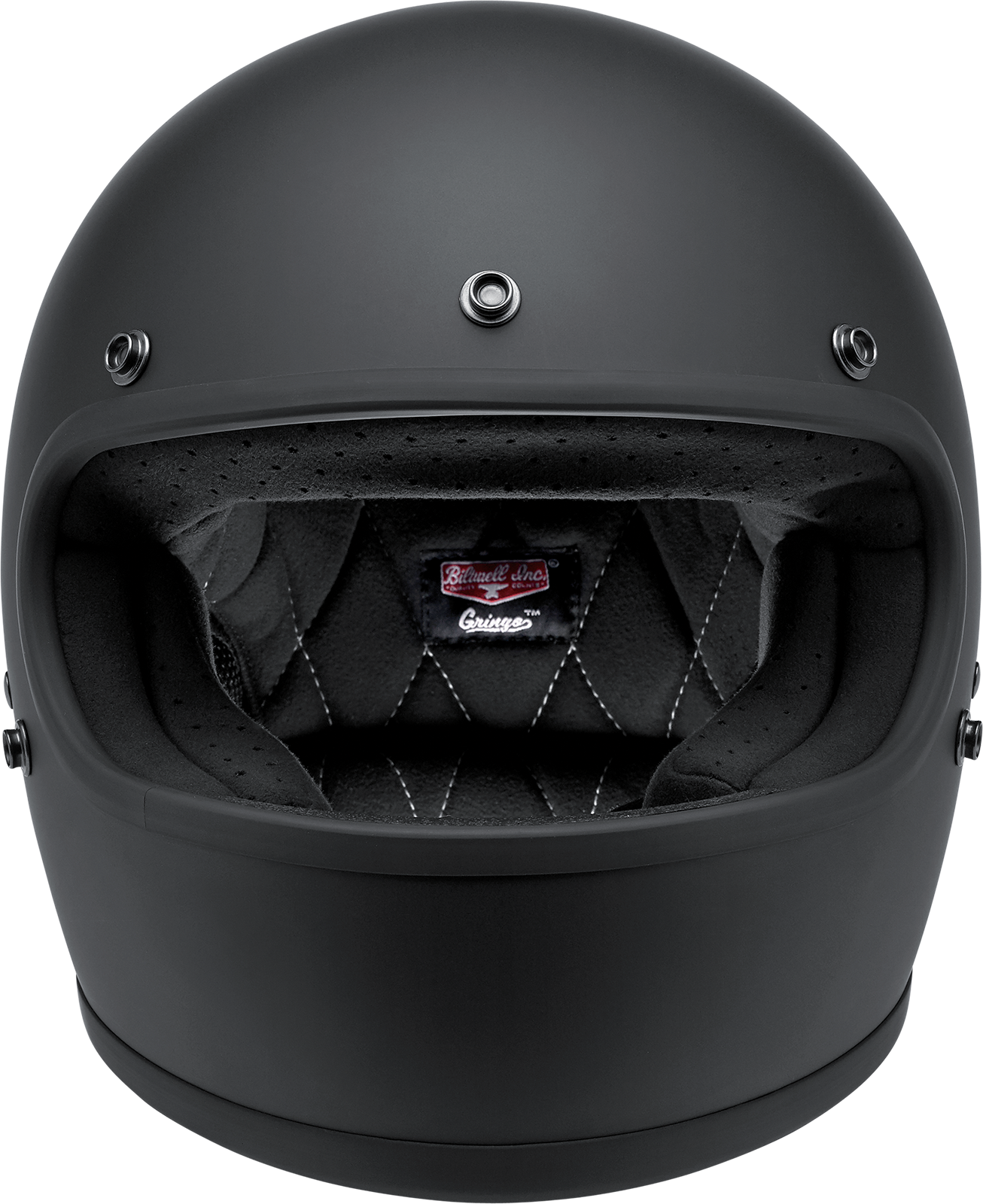 BILTWELL Gringo Helmet - Flat Black - Large 1002-201-104
