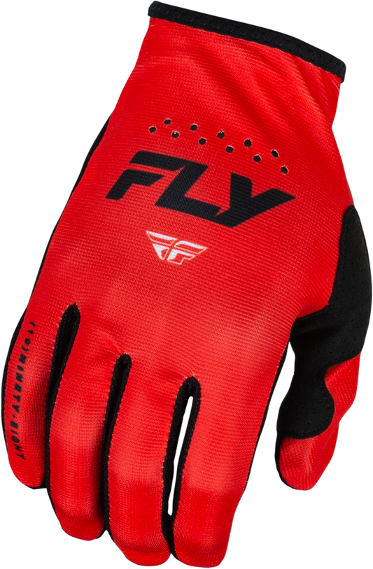 Fly Racing Youth Lite Gloves Red/Black Ym 377-712YM