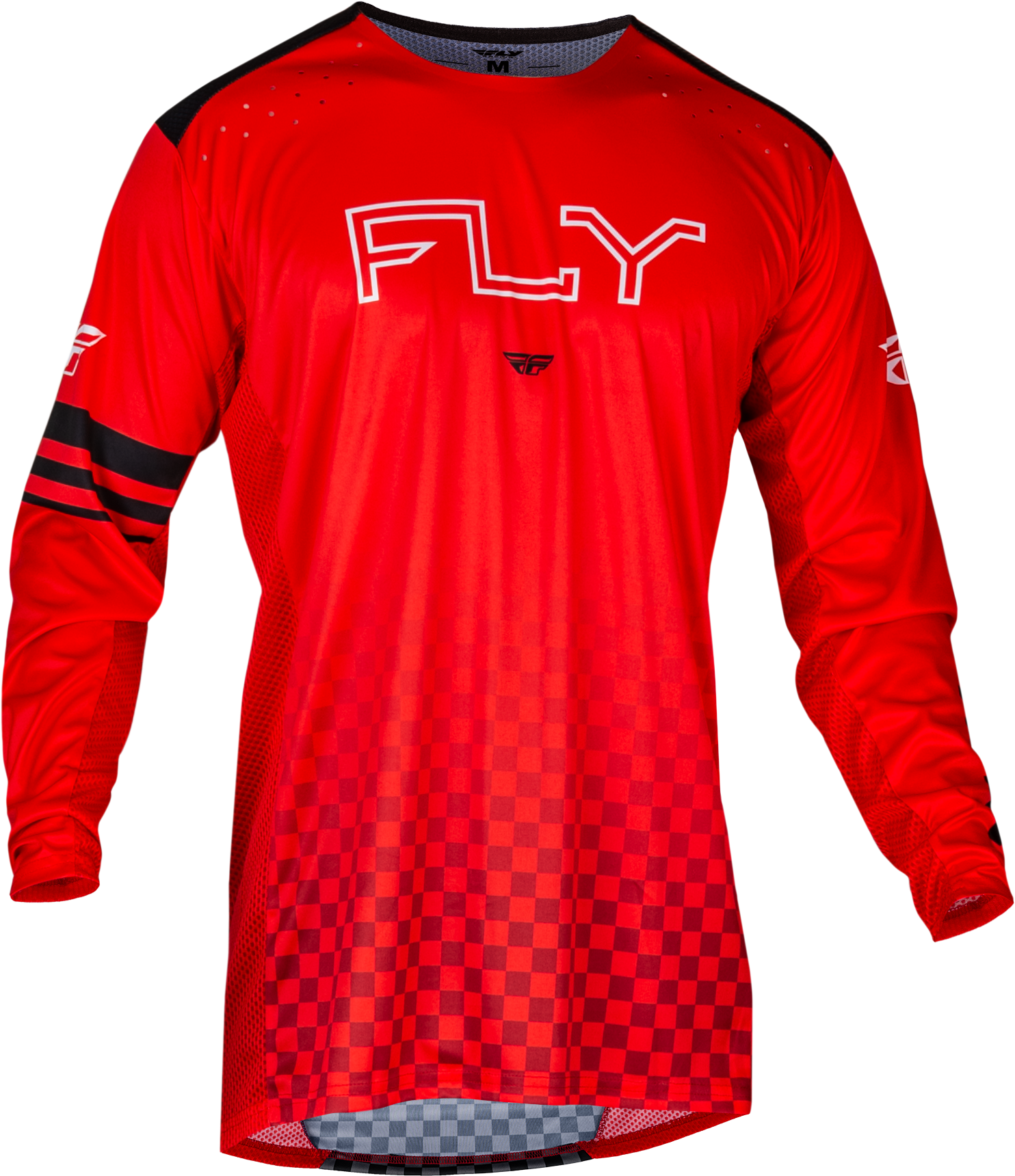Fly Racing Youth Rayce Bicycle Jersey Red Ys 377-053YS
