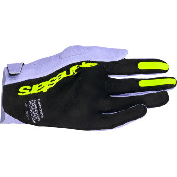 ALPINESTARS Supertech MX Gloves - Lavender/Violet/Fluo Yellow - 3XL 3560526-3151-3X