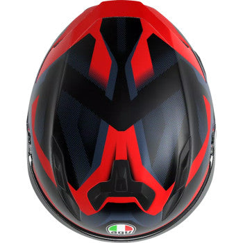 AGV Helmet K7 Glimpse Matte Black/Red Sm 2118399004-015-S