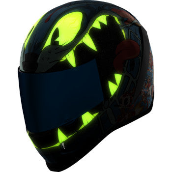 ICON Airform™ Helmet - 9 Lives - Blue - Large 0101-17386