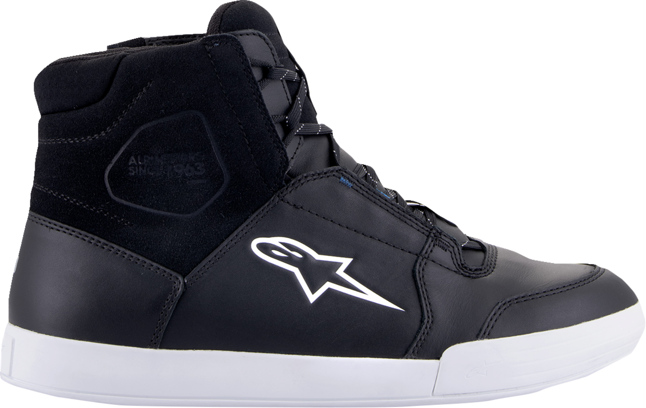 ALPINESTARS Chrome Shoes - Waterproof - Black/White - US 9 2543123-157-9