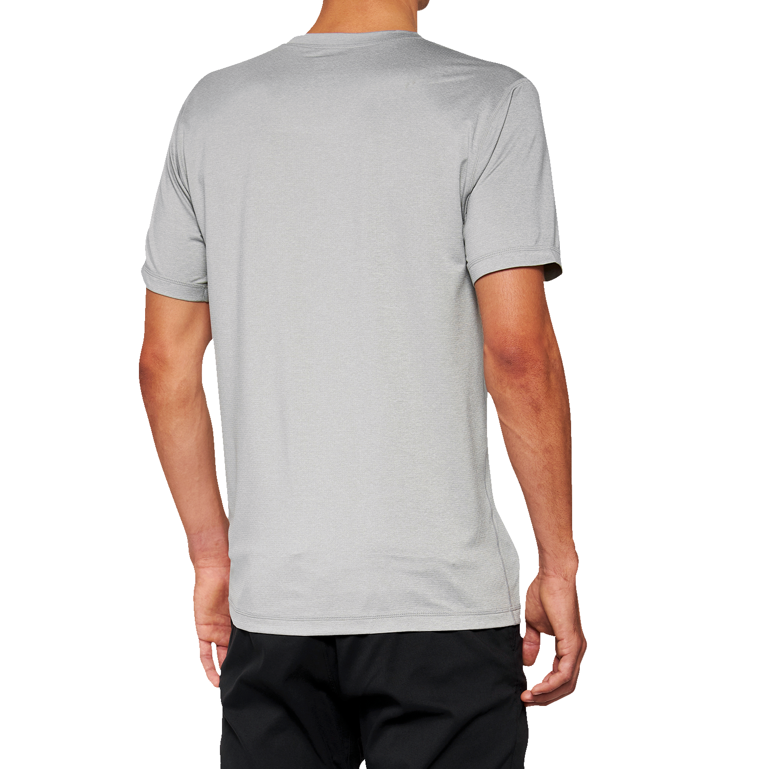 100% Mission Athletic T-Shirt - Gray - Small 20014-00005