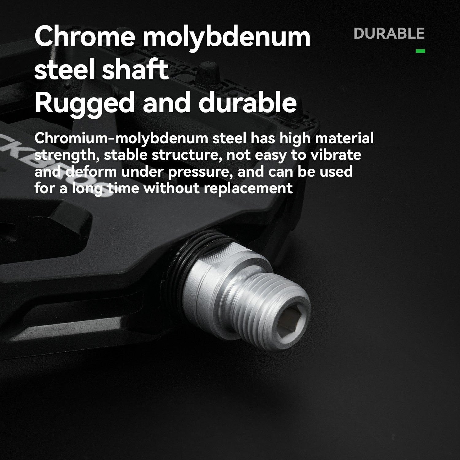 BP2602 Wide Platform Nylon Bike Pedals
