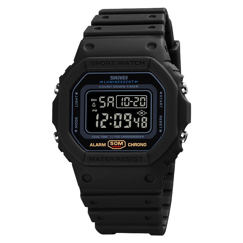 Luxury Modern Sports Watch With Led Digital Display Waterproof 50M Military Famous Unisex Watch For Man and Woman
