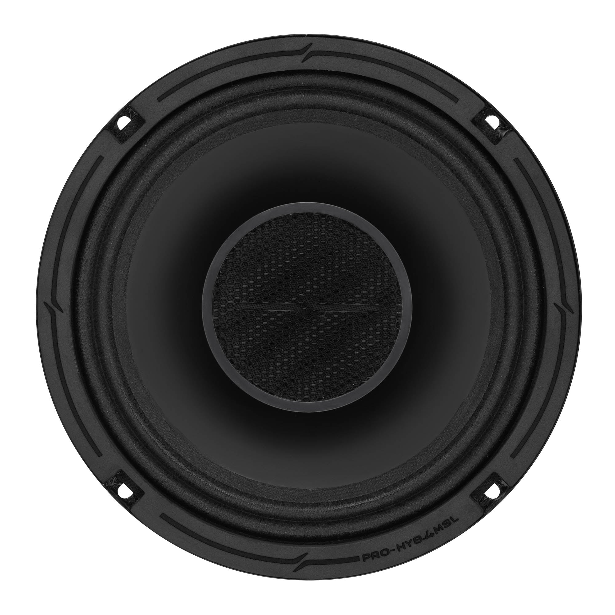 PRO 8" Shallow Coaxial Hybrid Mid-Range Loudspeaker with Built-in Driver | 200W RMS 4-Ohm