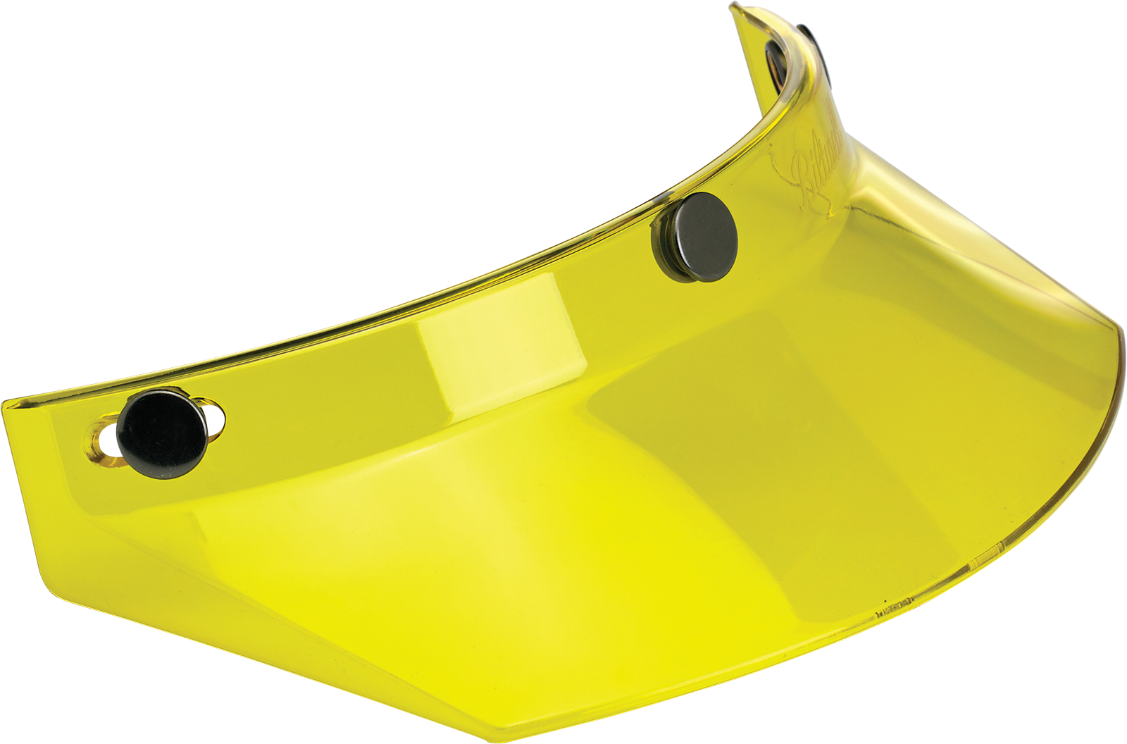 BILTWELL Moto 3-Snap Visor - Yellow 2002-103