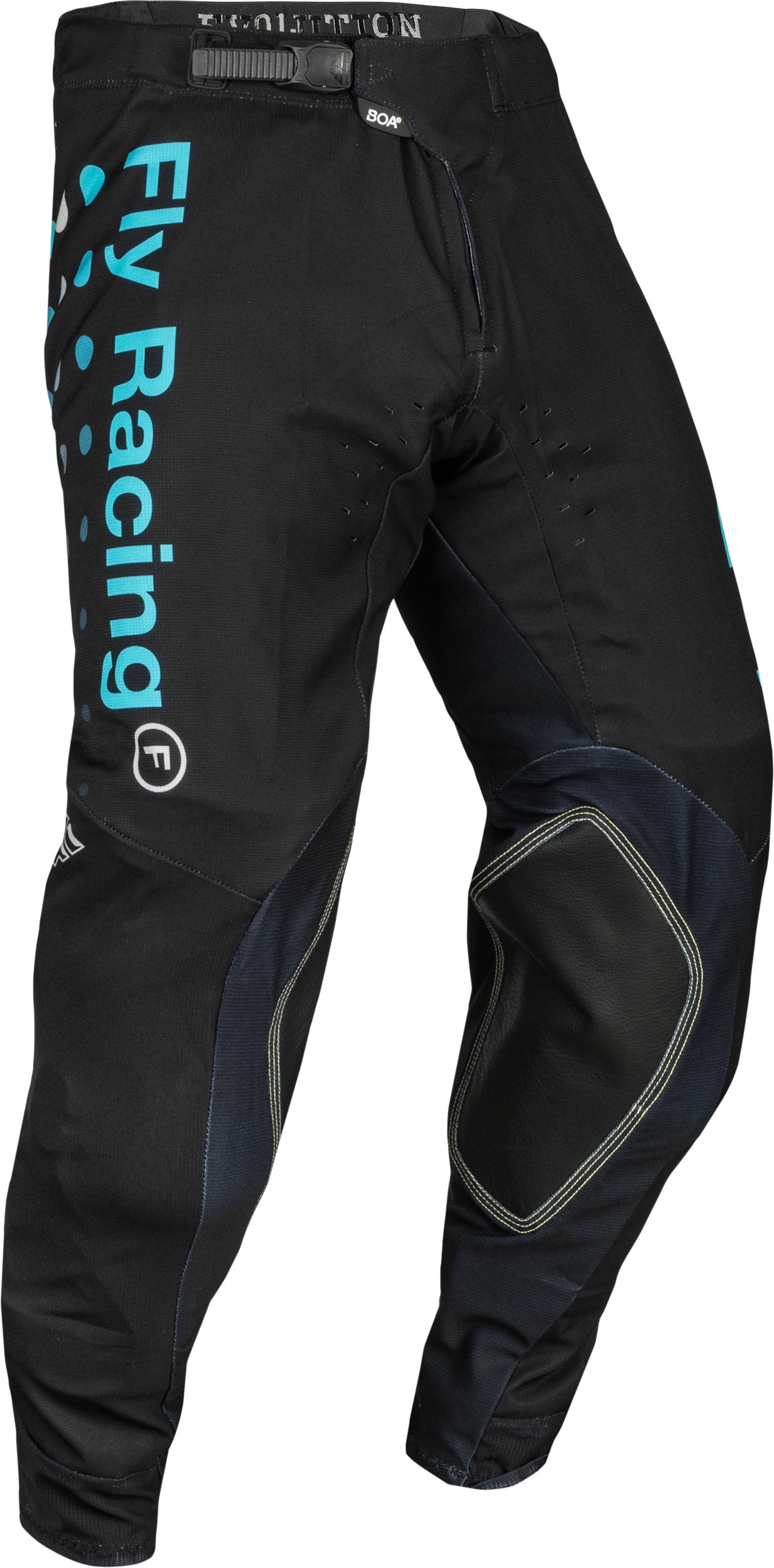Fly Racing Evolution Dst Se Strobe Pants Blk/Electric Blue Sz 38 377-13438