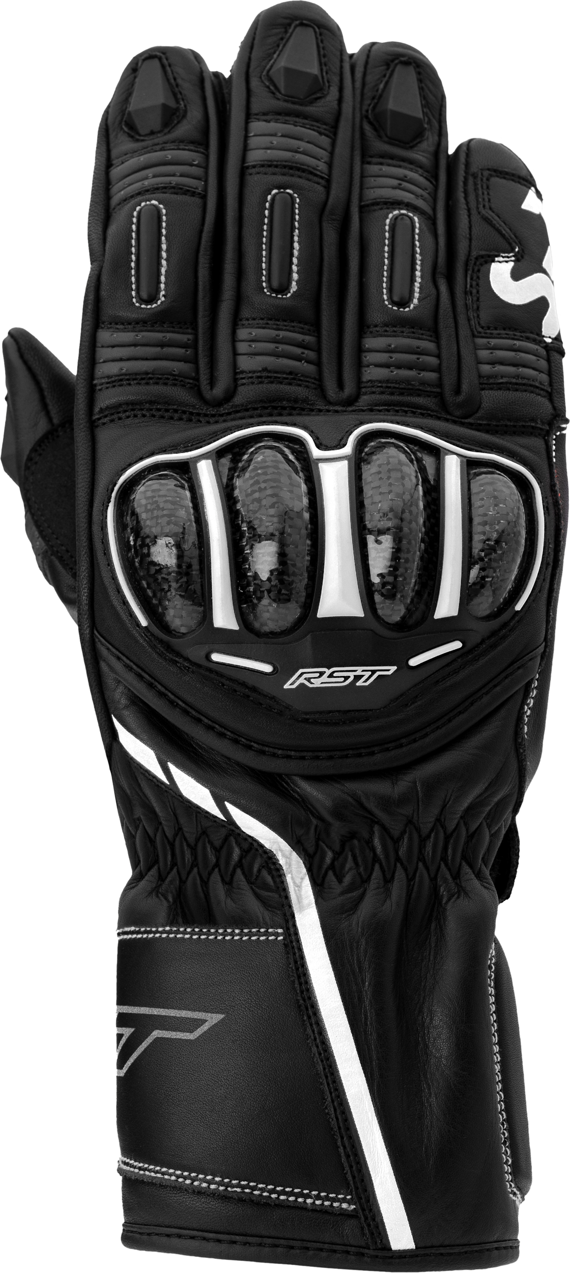 RST Ladies S1 Ce Glove Black/White  Md 556-3060007