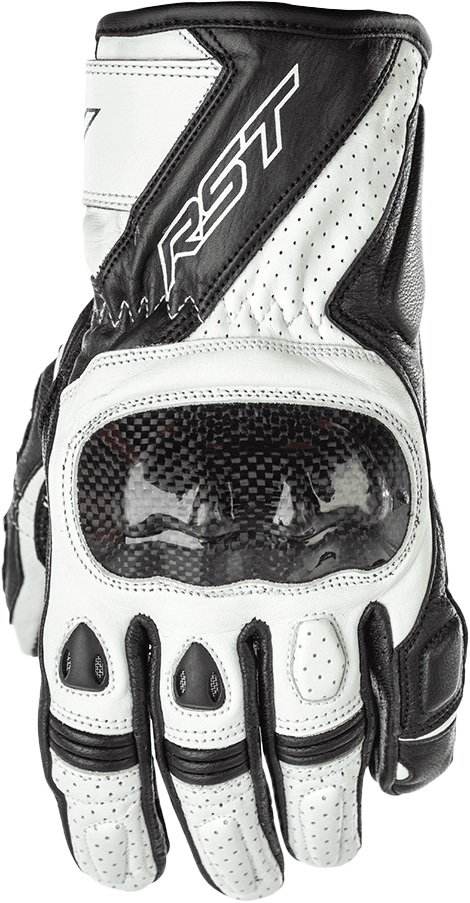 RST Womens Stunt Iii Ce Glove Black / White Lg 556-2097108