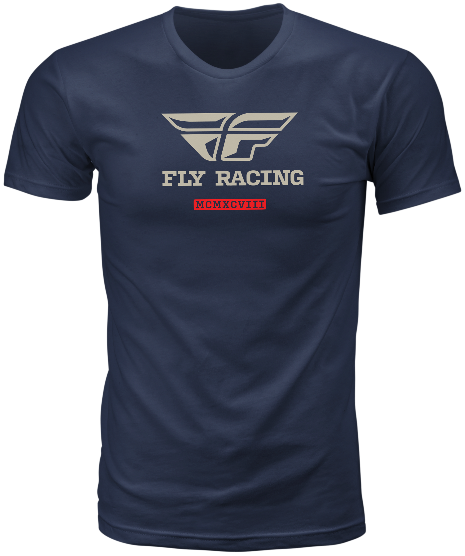 Fly Racing Fly Evolution Tee Navy Sm 352-0131S