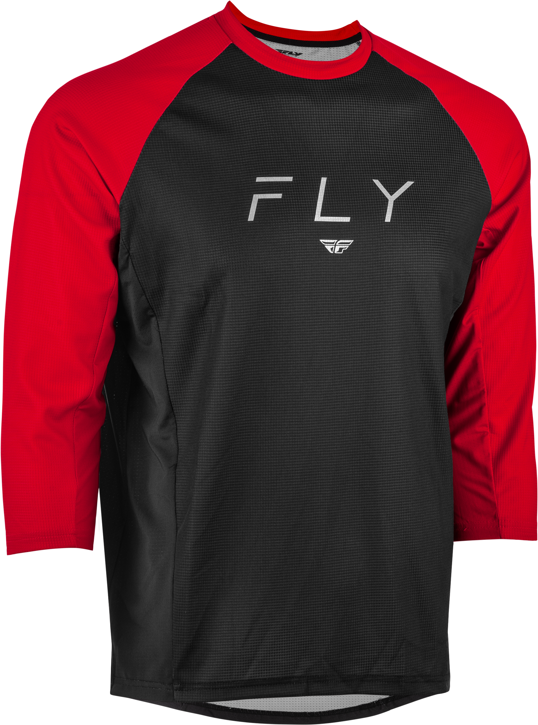 Fly Racing Ripa 3/4 Sleeve Jersey Black/Red Md 352-8131M