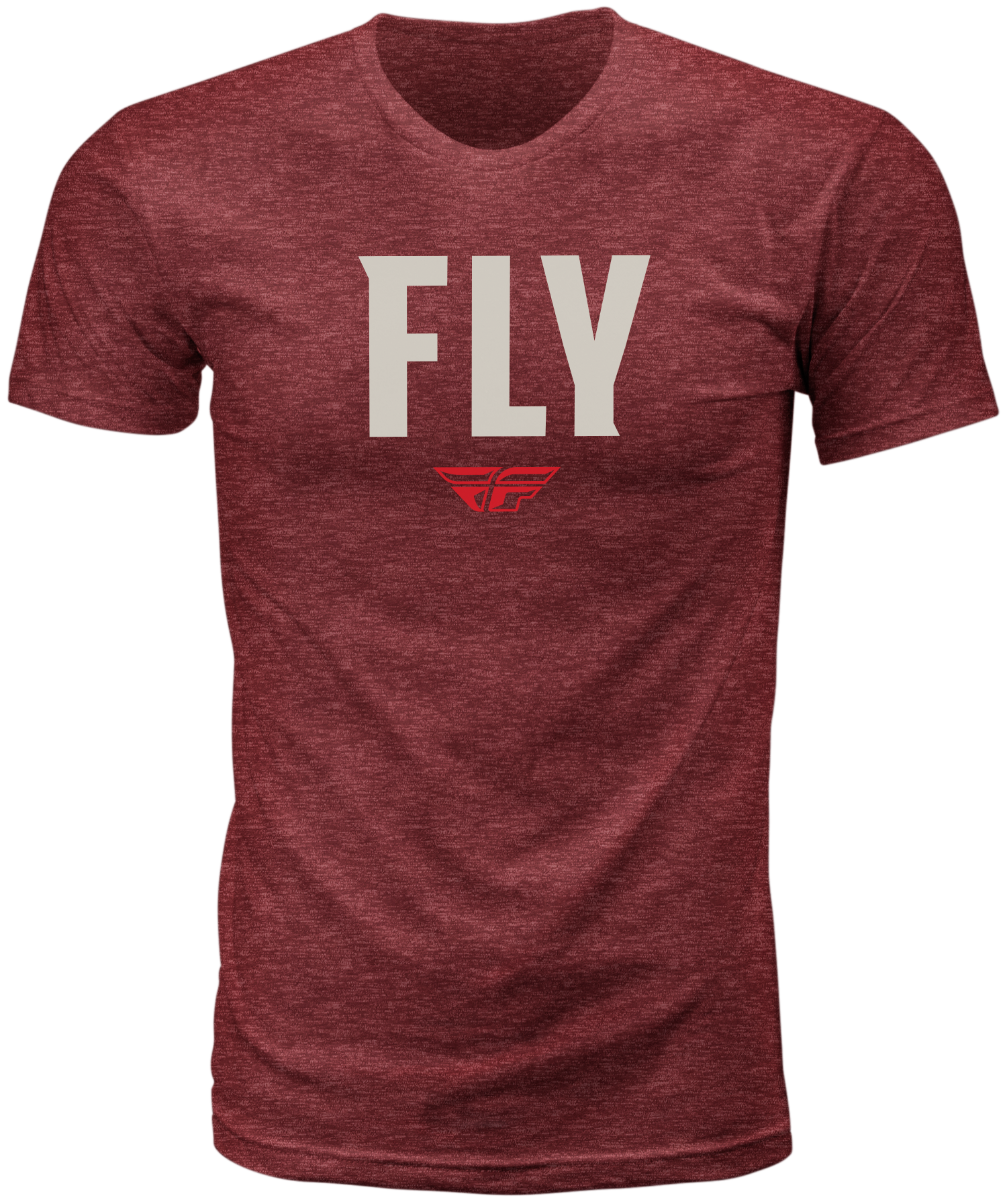 Fly Racing Fly Wfh Tee Red Heather Md 352-0152M