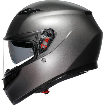 AGV K3 Helmet - Mono - Matte Luna Gray - Large 2118381004-023-L