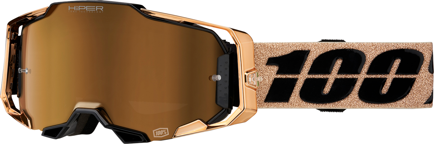 100% Armega Goggles - Bronze - HiPER Bronze Mirror 50003-00005