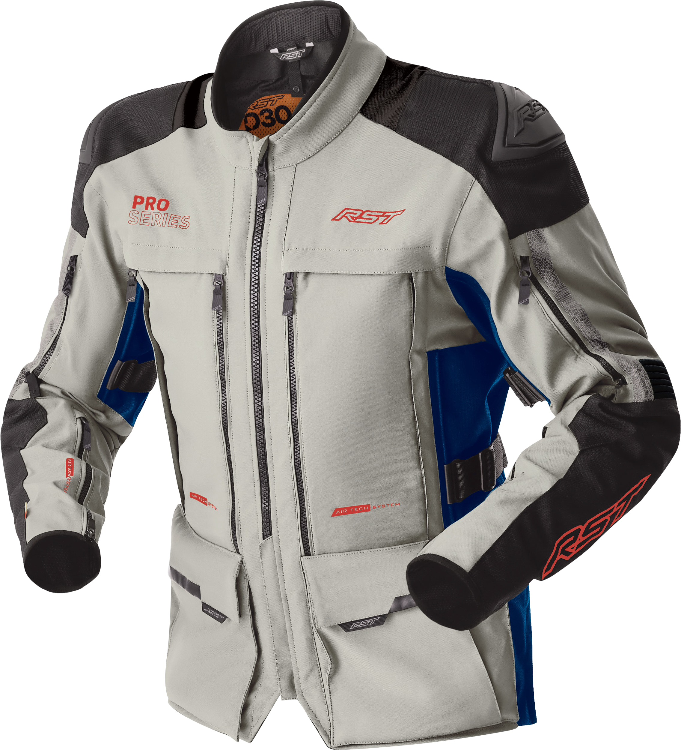 RST Ps Adventure D3o Jacket Silver/Blue Textile 3x 556-3599250