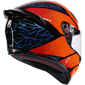 AGV Helmet K1 S Speedarmor Black/Orange/Blue Sm 2118394018-074-S