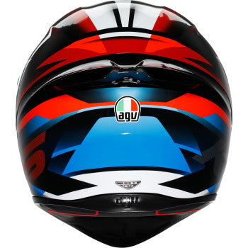 AGV K1 S Helmet - Fastlap - Black/Red/Blue - Medium 2118394018066M