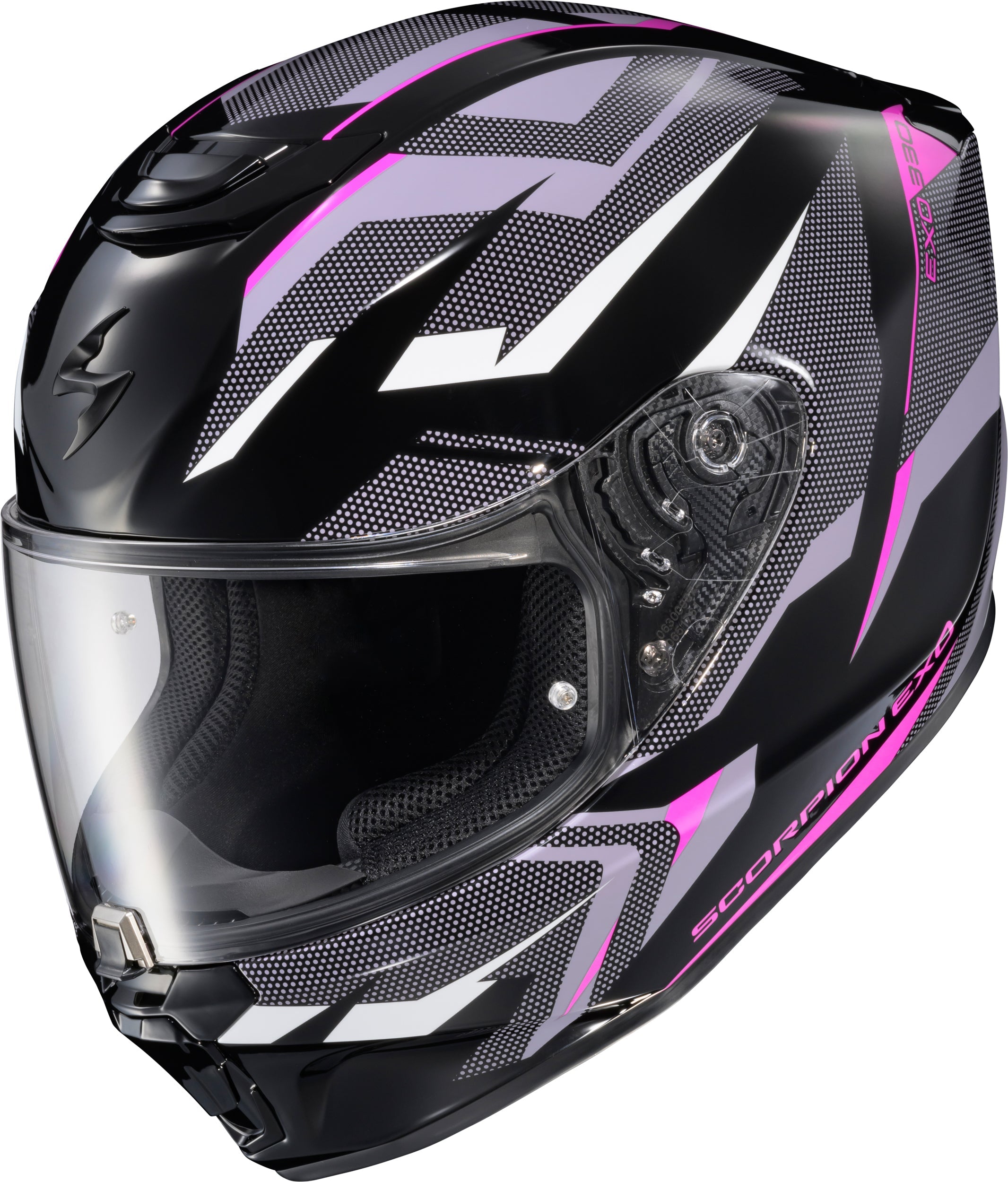 Exo-R330 Full Face Helmet Saga Black/Pink/Purple Sm