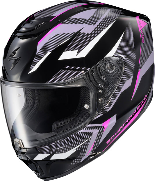 Exo-R330 Full Face Helmet Saga Black/Pink/Purple Sm