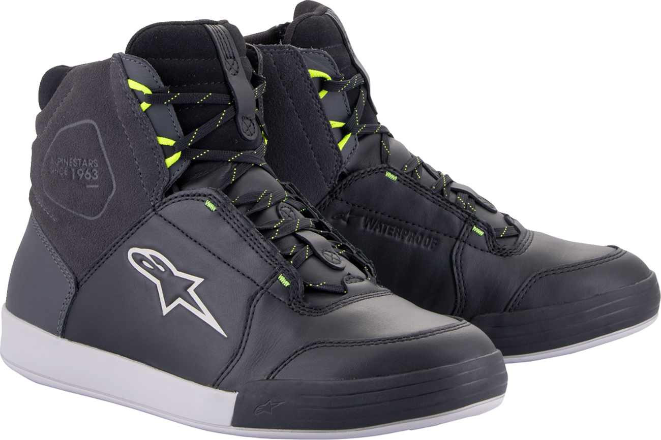 ALPINESTARS Chrome Shoes - Waterproof - Black/Gray - US 8 2543123-1015-8