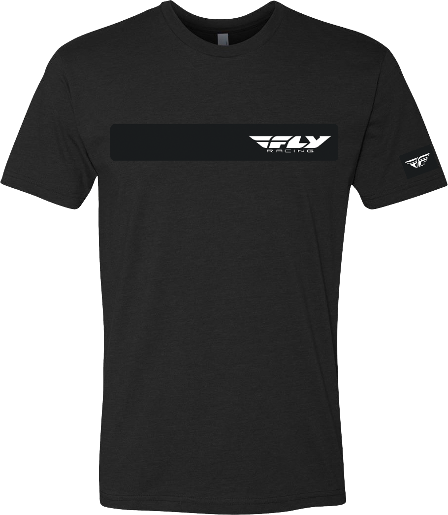 Fly Racing Fly Corporate Tee Black Md 352-0010M