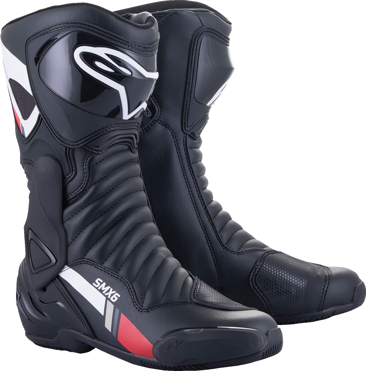 ALPINESTARS SMX-6 v2 Boots - Black/White/Gray - US 8 / EU 42 2223017-153-42