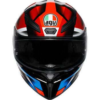 AGV K1 S Helmet - Fastlap - Black/Red/Blue - Medium 2118394018066M